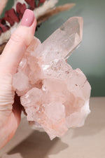 Himalayan Samadhi Quartz Cluster 0.9kg - Tali & Loz Crystals