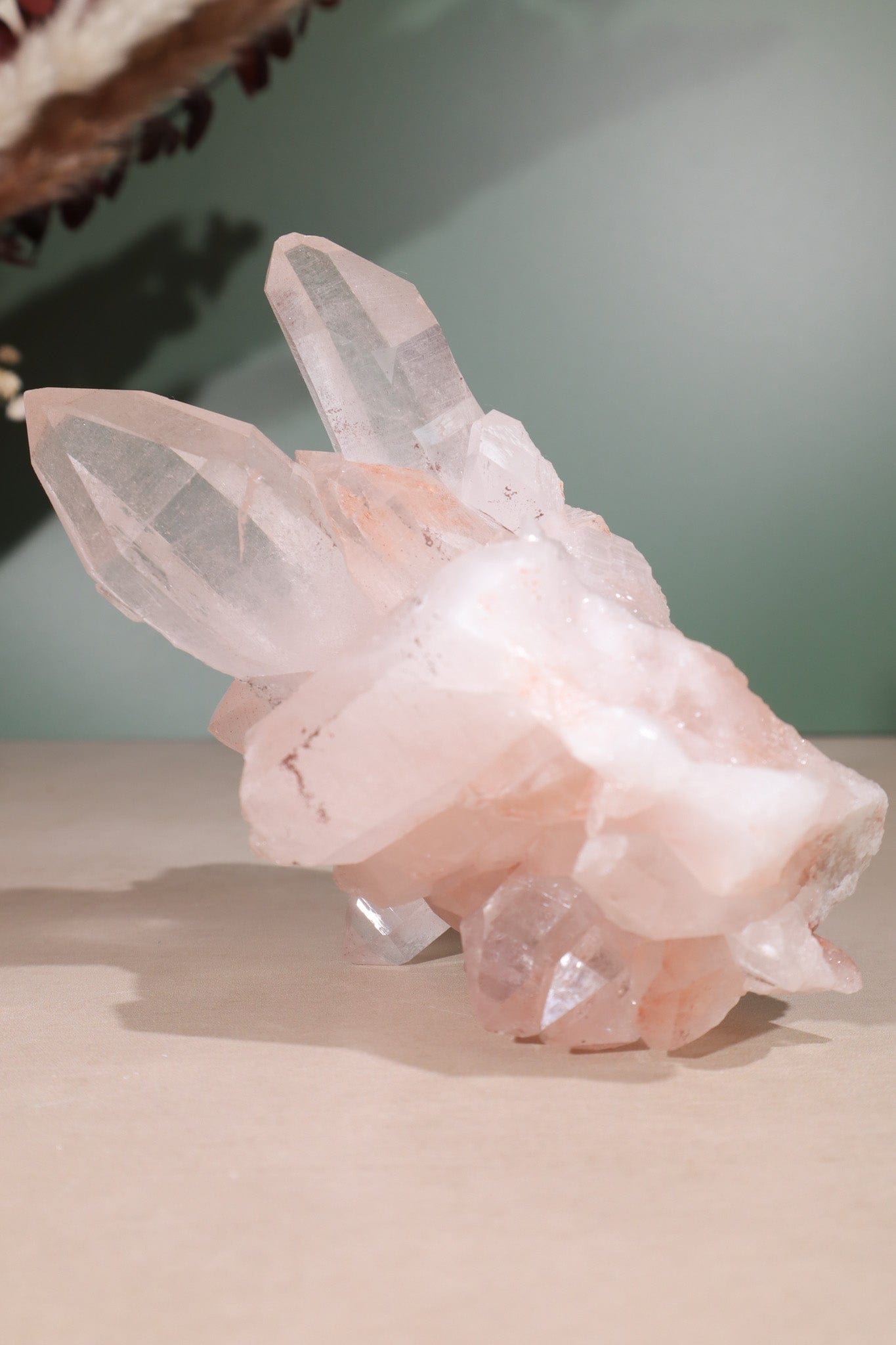 Himalayan Samadhi Quartz Cluster 0.9kg - Tali & Loz Crystals