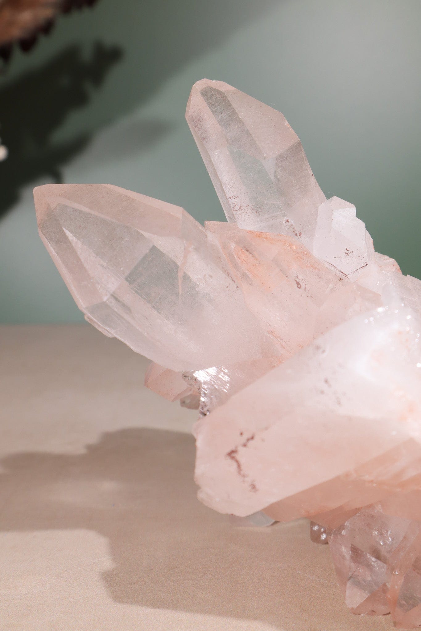 Himalayan Samadhi Quartz Cluster 0.9kg - Tali & Loz Crystals