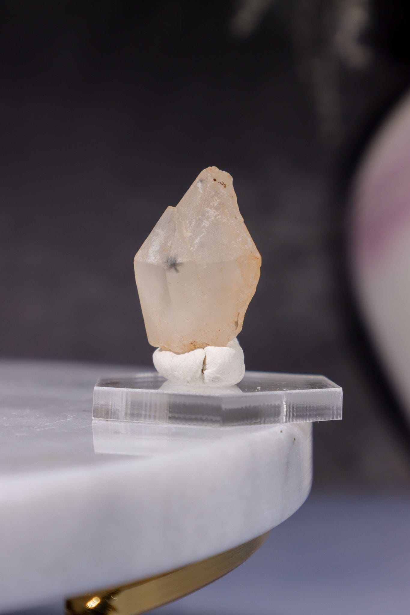 Hollandite In Quartz Specimen 5.65gr Specimen Tali & Loz Crystals