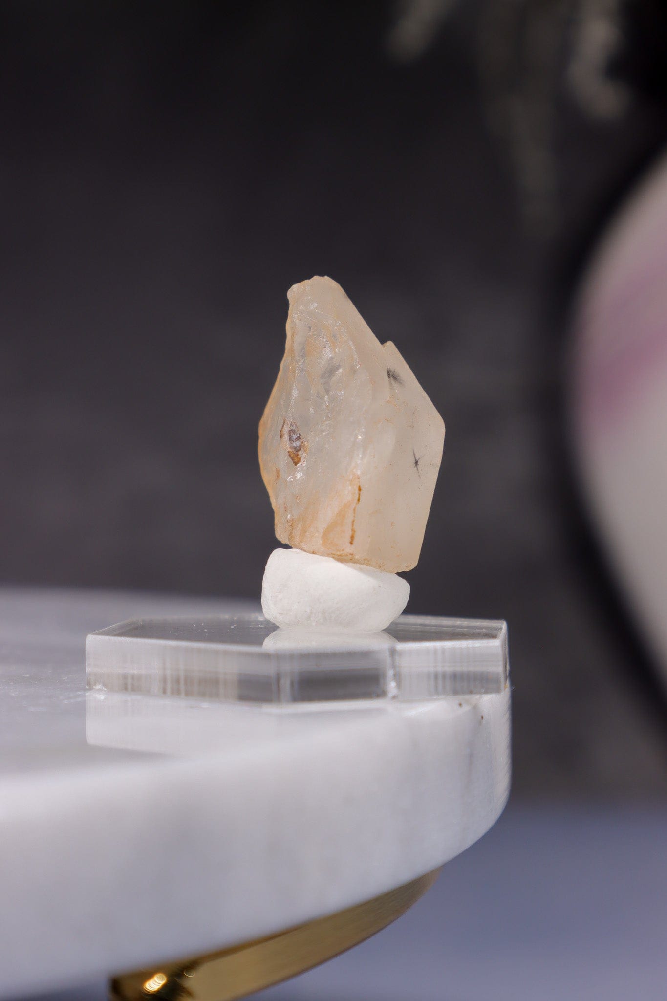 Hollandite In Quartz Specimen 5.65gr Specimen Tali & Loz Crystals