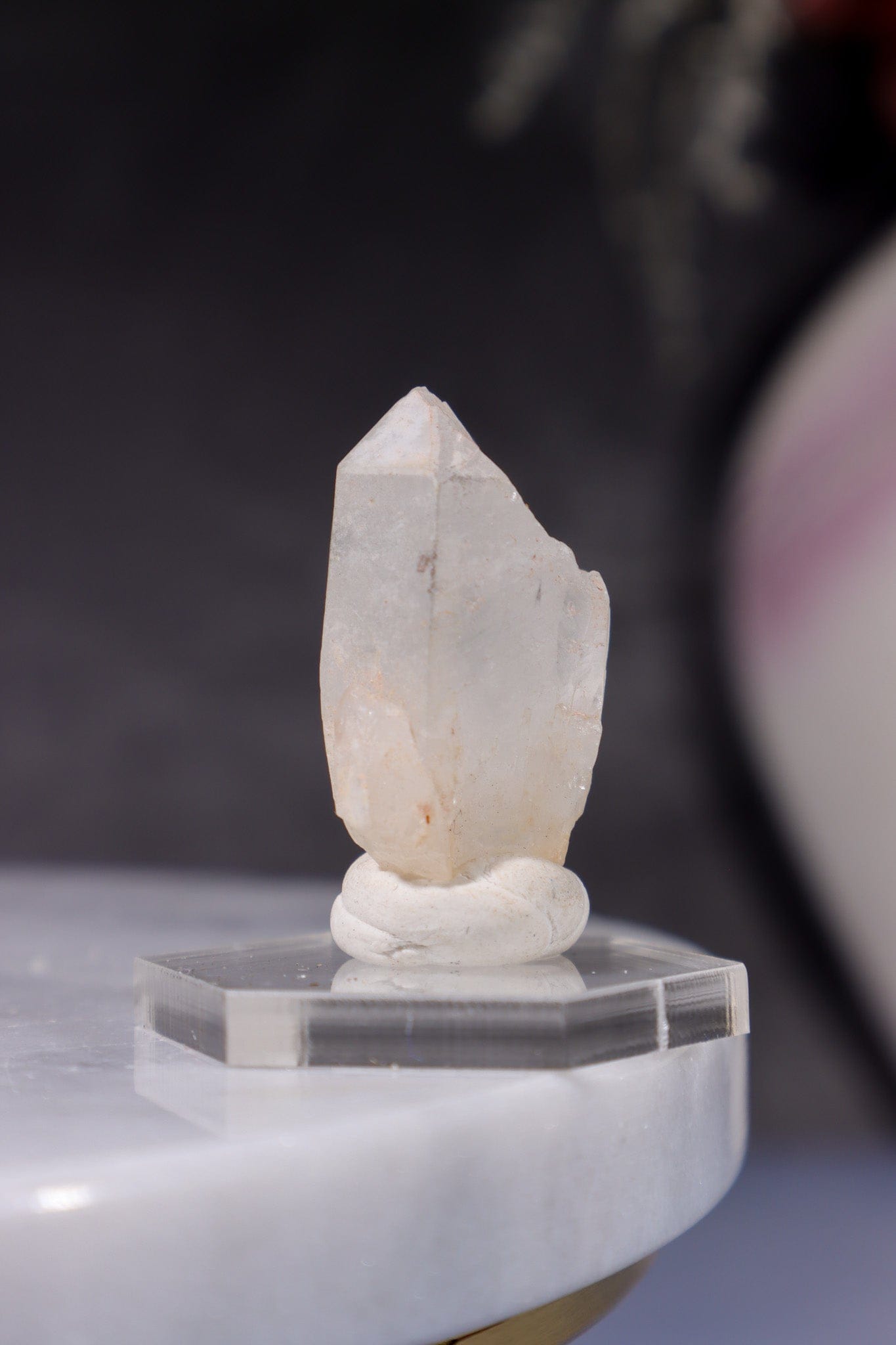 Hollandite In Quartz Specimen 5.6gr Specimen Tali & Loz Crystals