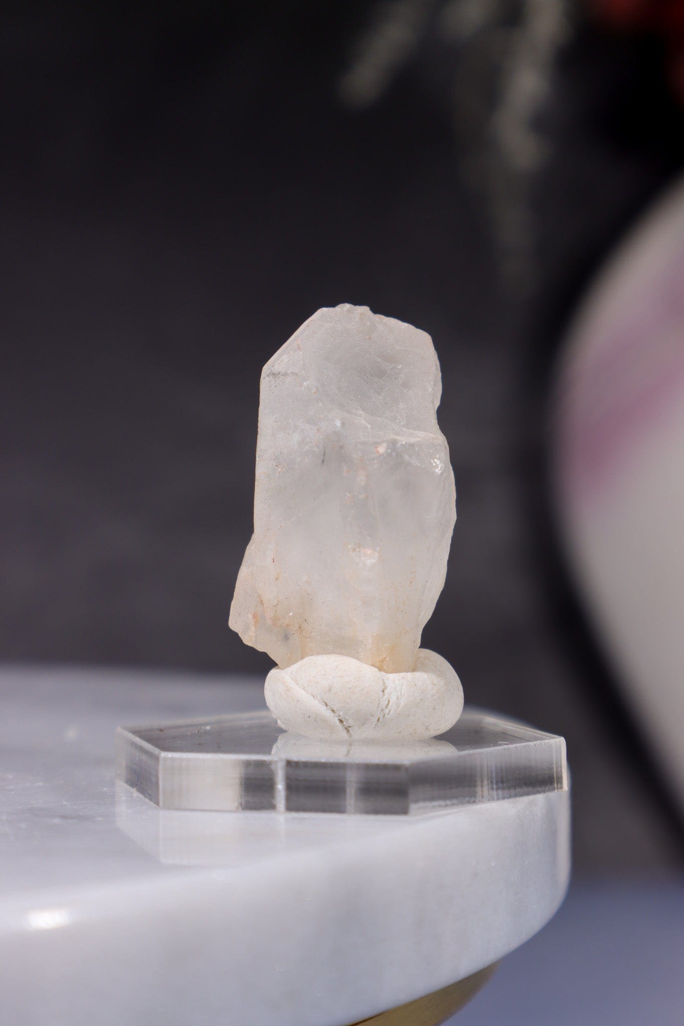 Hollandite In Quartz Specimen 5.6gr Specimen Tali & Loz Crystals