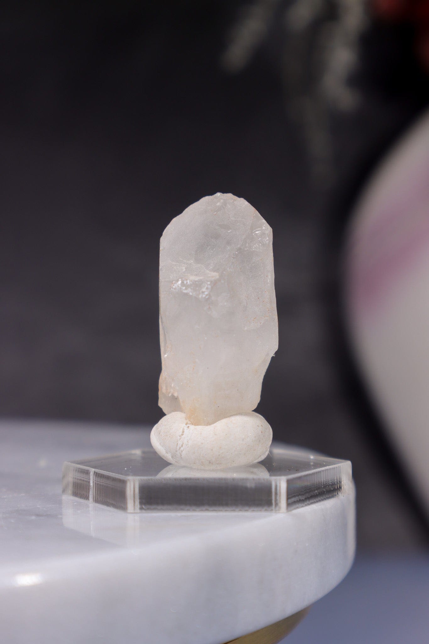 Hollandite In Quartz Specimen 5.6gr Specimen Tali & Loz Crystals