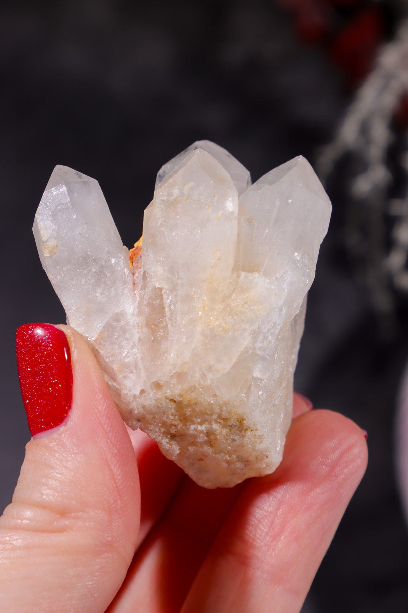 Hollandite In Quartz Specimen 54gr Specimen Tali & Loz Crystals