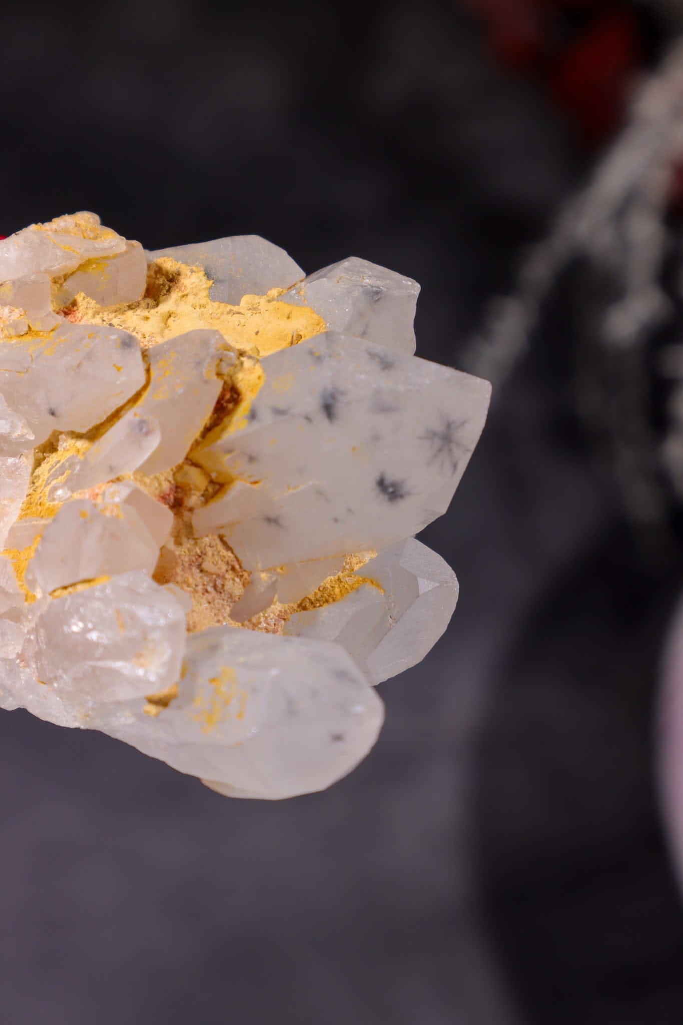 Hollandite In Quartz Specimen 54gr Specimen Tali & Loz Crystals