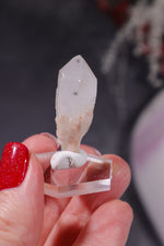 Hollandite In Quartz Specimen 6.14gr Specimen Tali & Loz Crystals