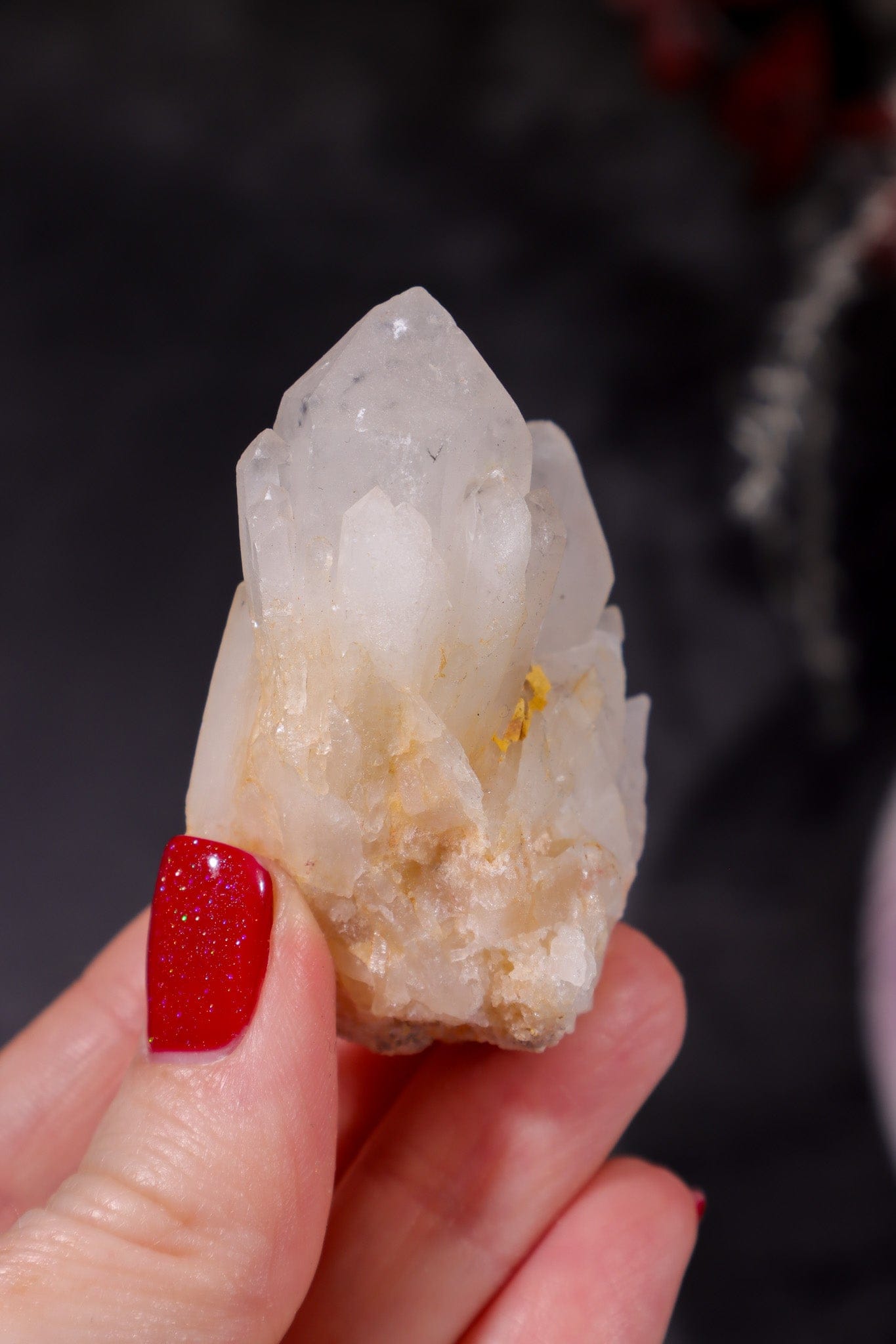 Hollandite In Quartz Specimen 60gr Specimen Tali & Loz Crystals