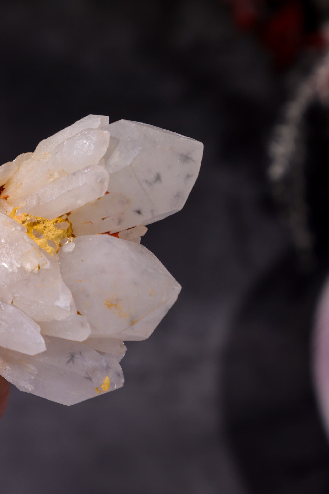 Hollandite In Quartz Specimen 60gr Specimen Tali & Loz Crystals