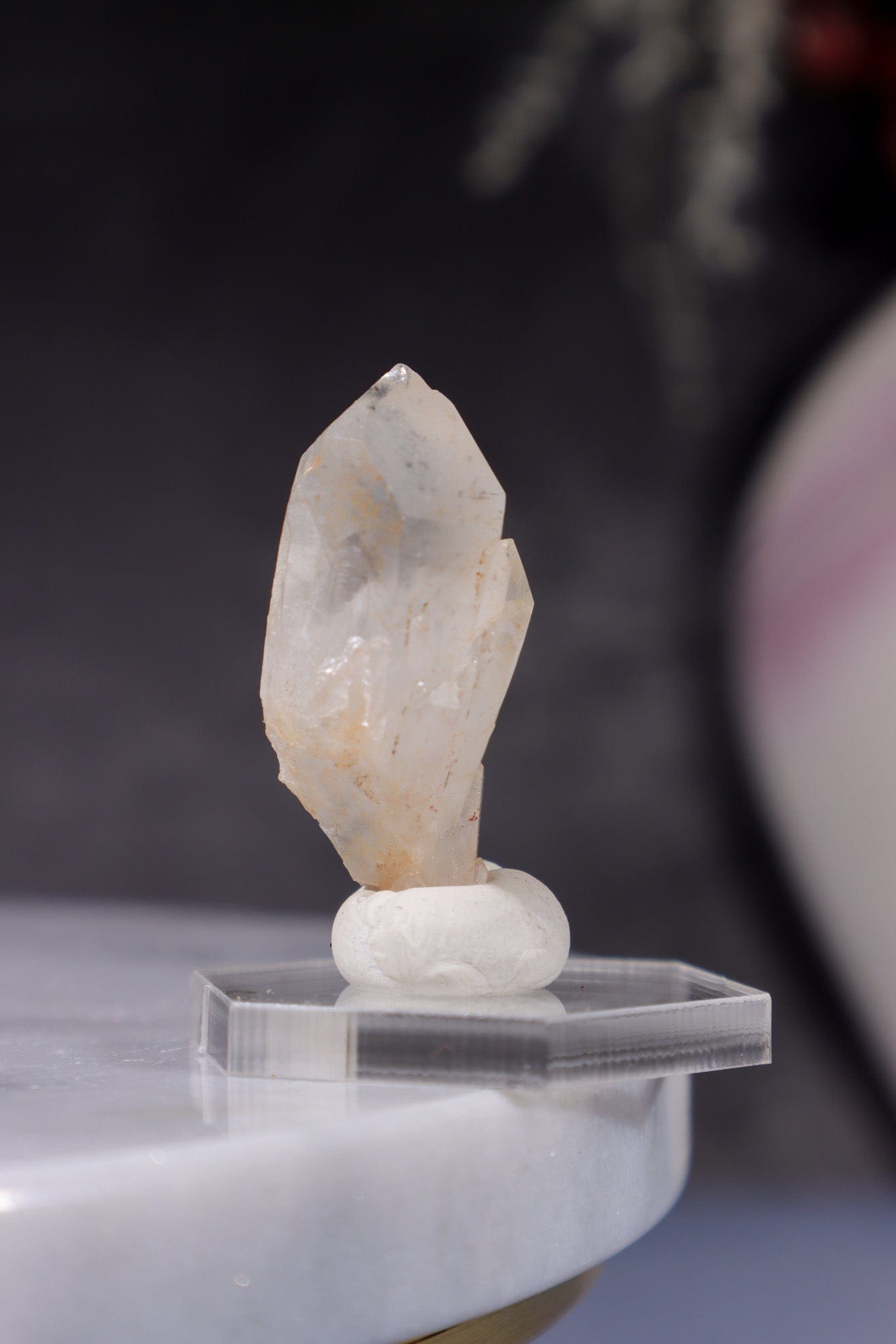 Hollandite In Quartz Specimen 6gr Specimen Tali & Loz Crystals