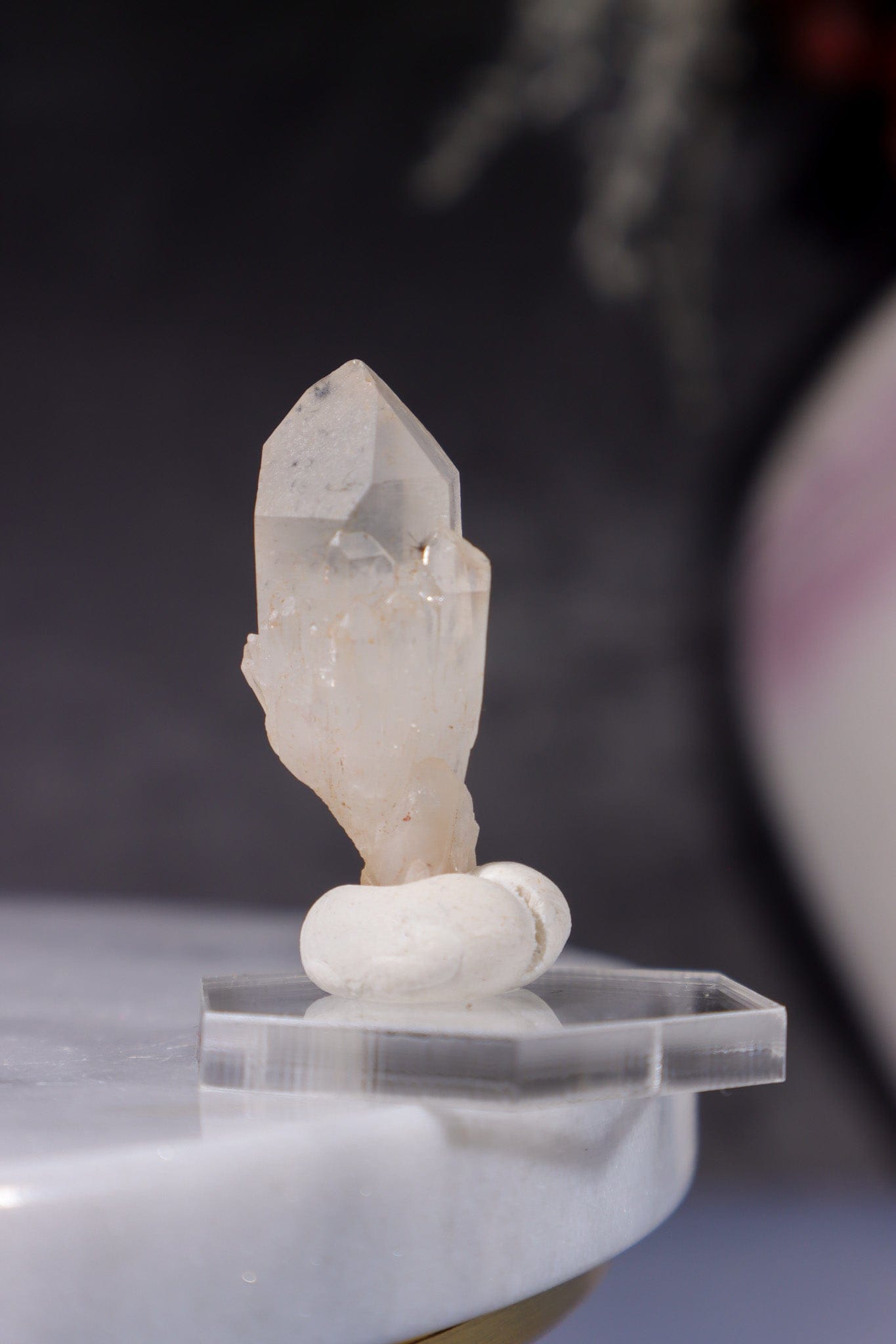 Hollandite In Quartz Specimen 6gr Specimen Tali & Loz Crystals