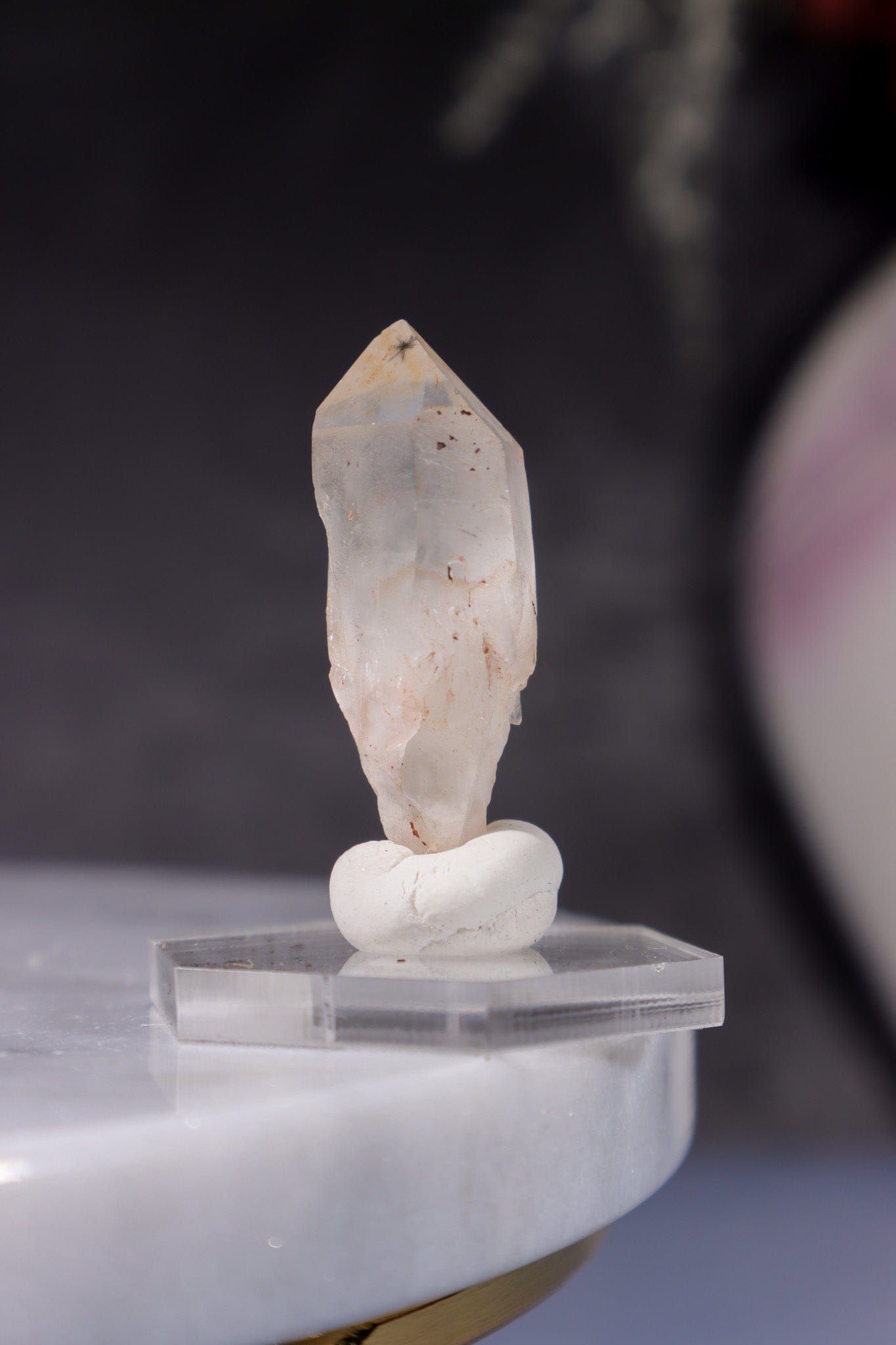 Hollandite In Quartz Specimen 6gr Specimen Tali & Loz Crystals