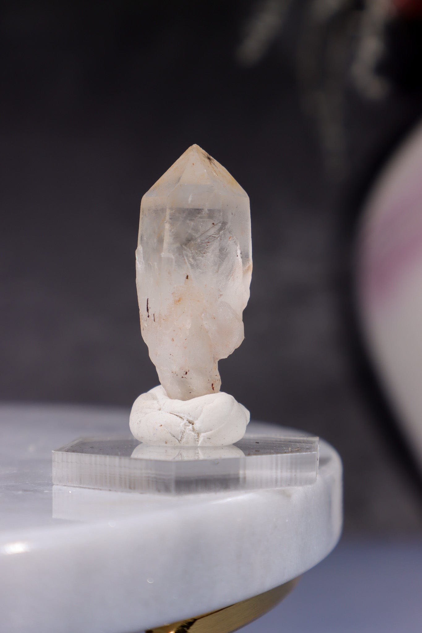 Hollandite In Quartz Specimen 6gr Specimen Tali & Loz Crystals