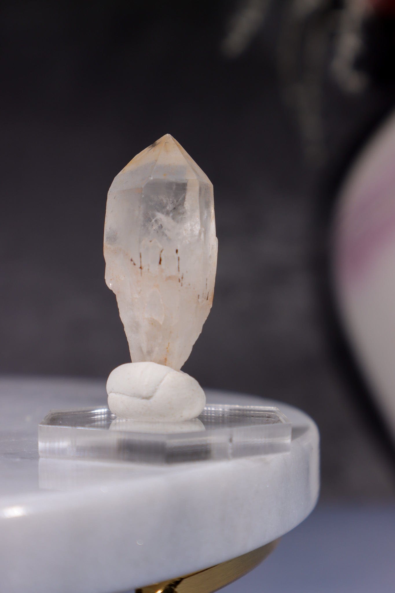 Hollandite In Quartz Specimen 6gr Specimen Tali & Loz Crystals