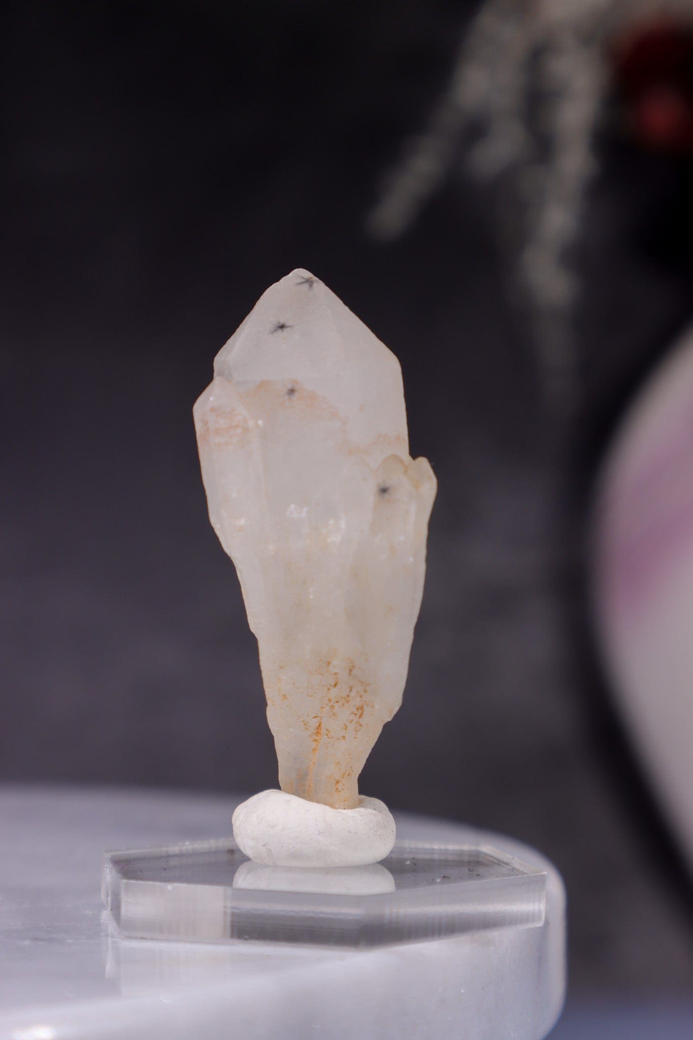 Hollandite In Quartz Specimen 8gr Specimen Tali & Loz Crystals