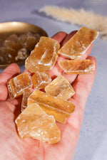 Honey Calcite Rough 20-30mm (3 pieces) Rough Crystals Tali & Loz Crystals