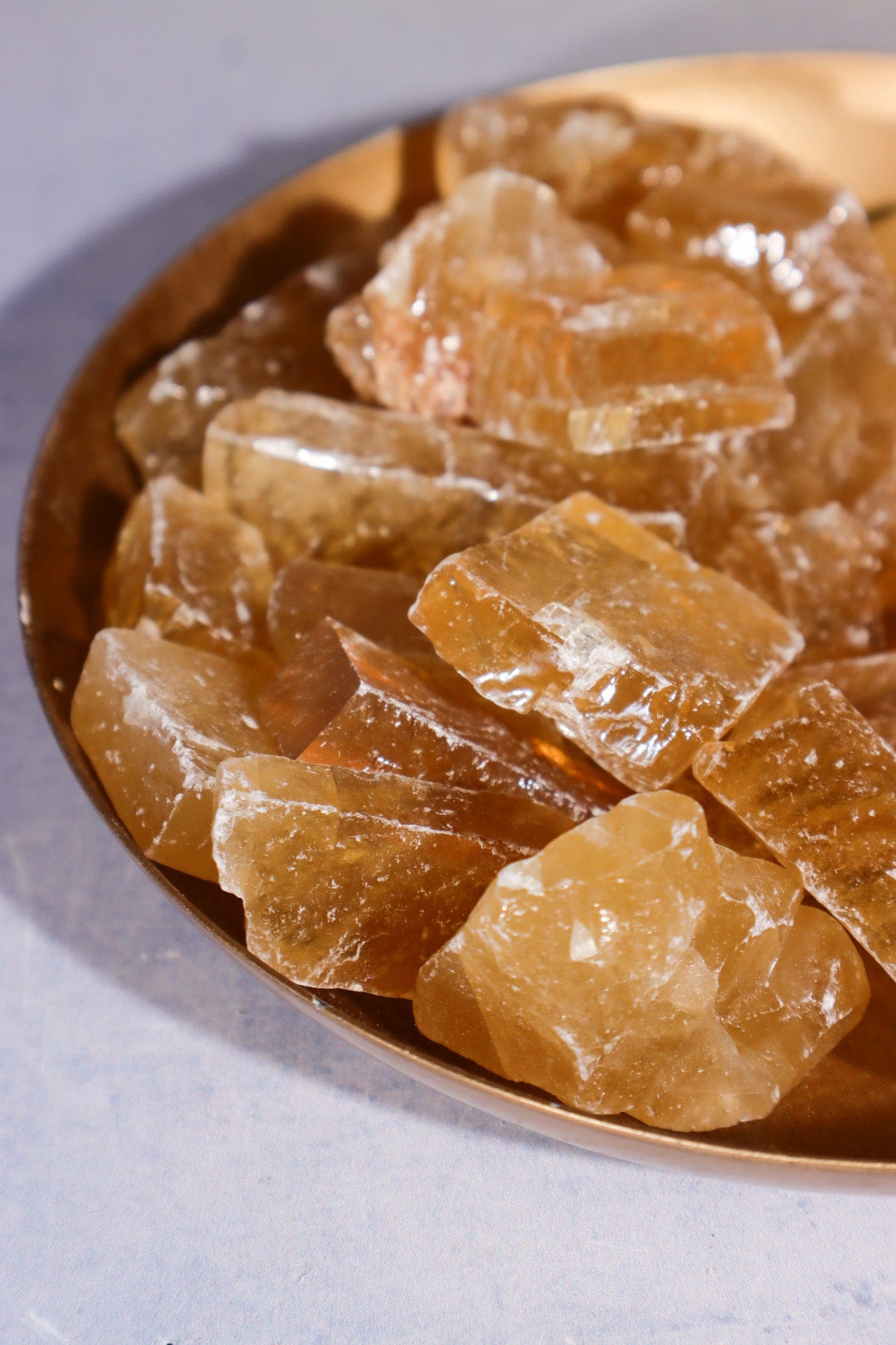 Honey Calcite Rough 20-30mm (3 pieces) Rough Crystals Tali & Loz Crystals