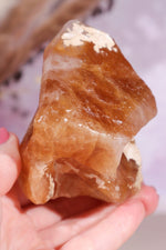 Honey Calcite Specimen 8cm, Mexico Minerals Tali & Loz Crystals