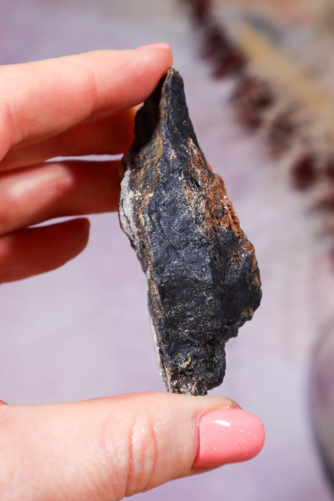 Hureaulite with Rockbridgeite 6.9cm, Bull Moose Mine, South Dakota, Intuitively Chosen Minerals Tali & Loz Crystals