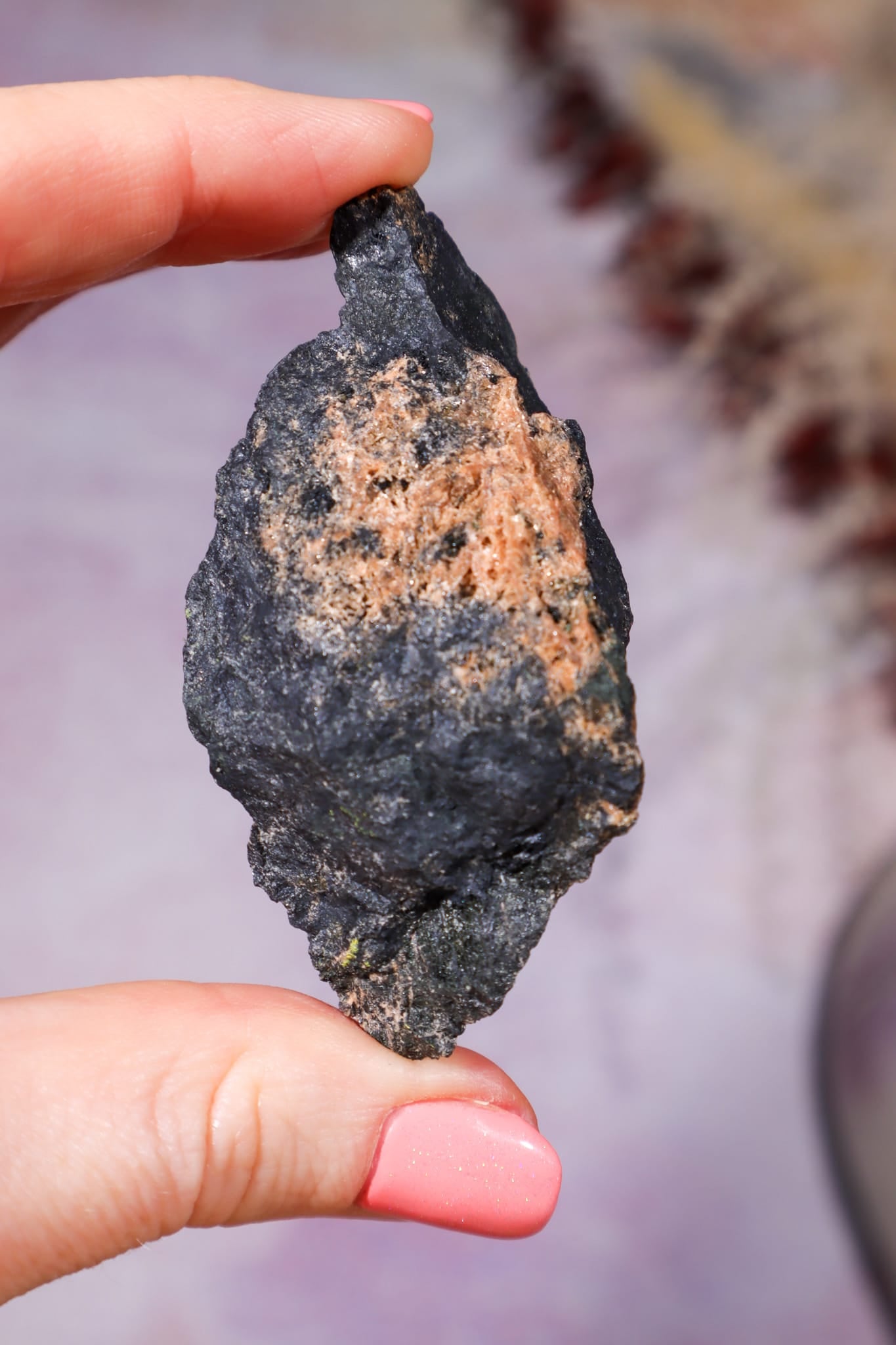 Hureaulite with Rockbridgeite 6.9cm, Bull Moose Mine, South Dakota, Intuitively Chosen Minerals Tali & Loz Crystals