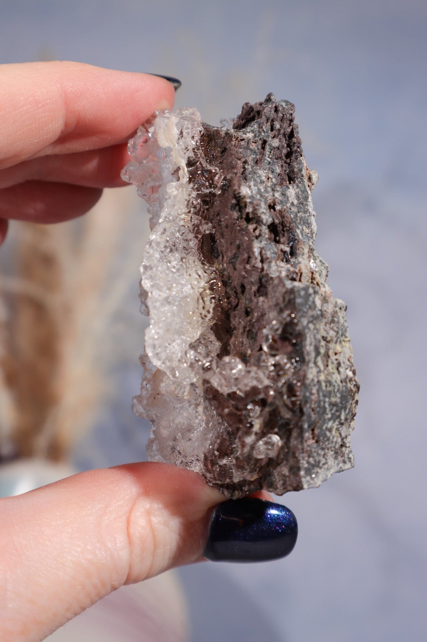 Hyalite Opal Specimen, Hungary, 6x3cm Specimens Tali & Loz Crystals