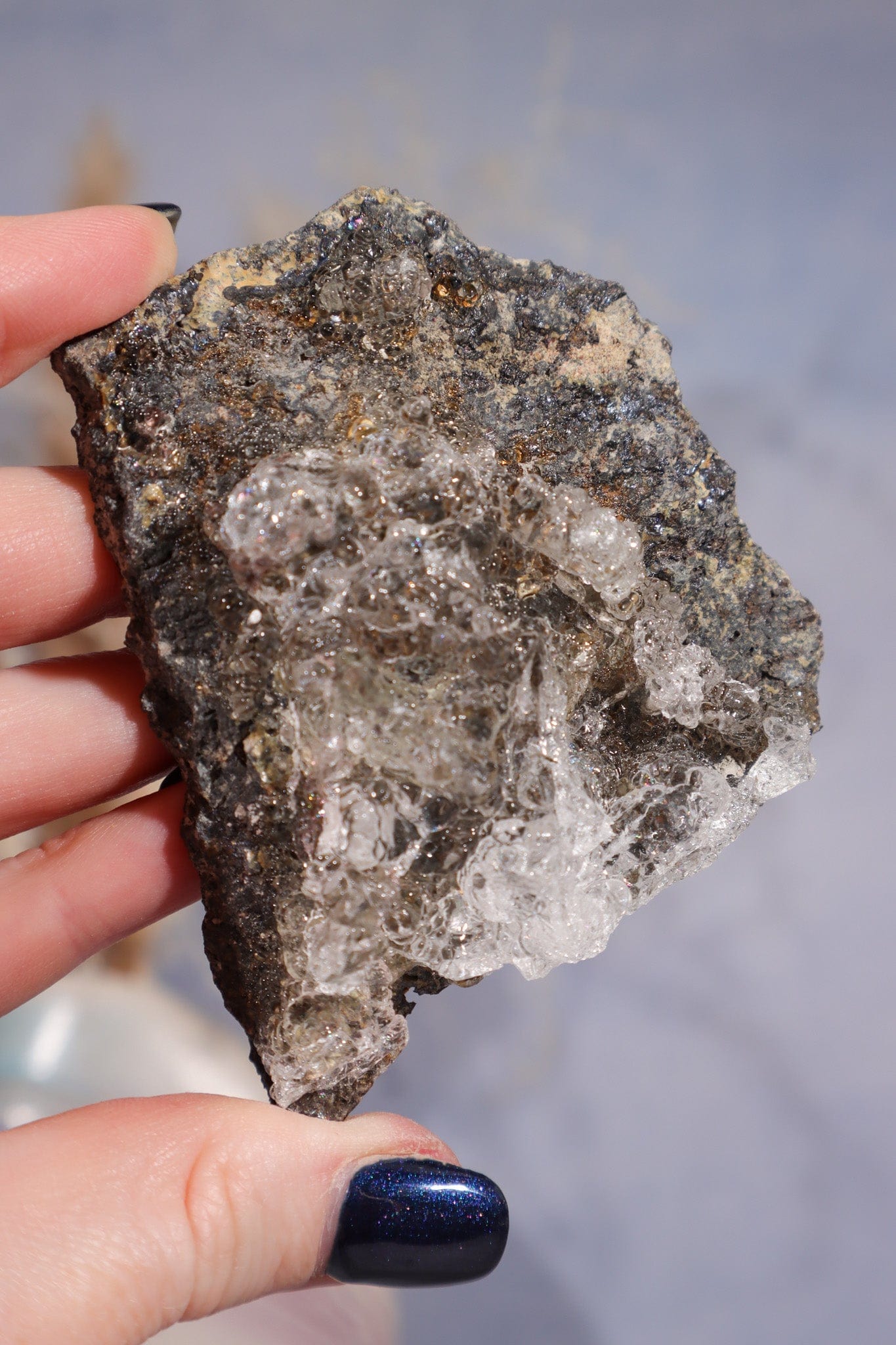 Hyalite Opal Specimen, Hungary, 7cm Specimens Tali & Loz Crystals