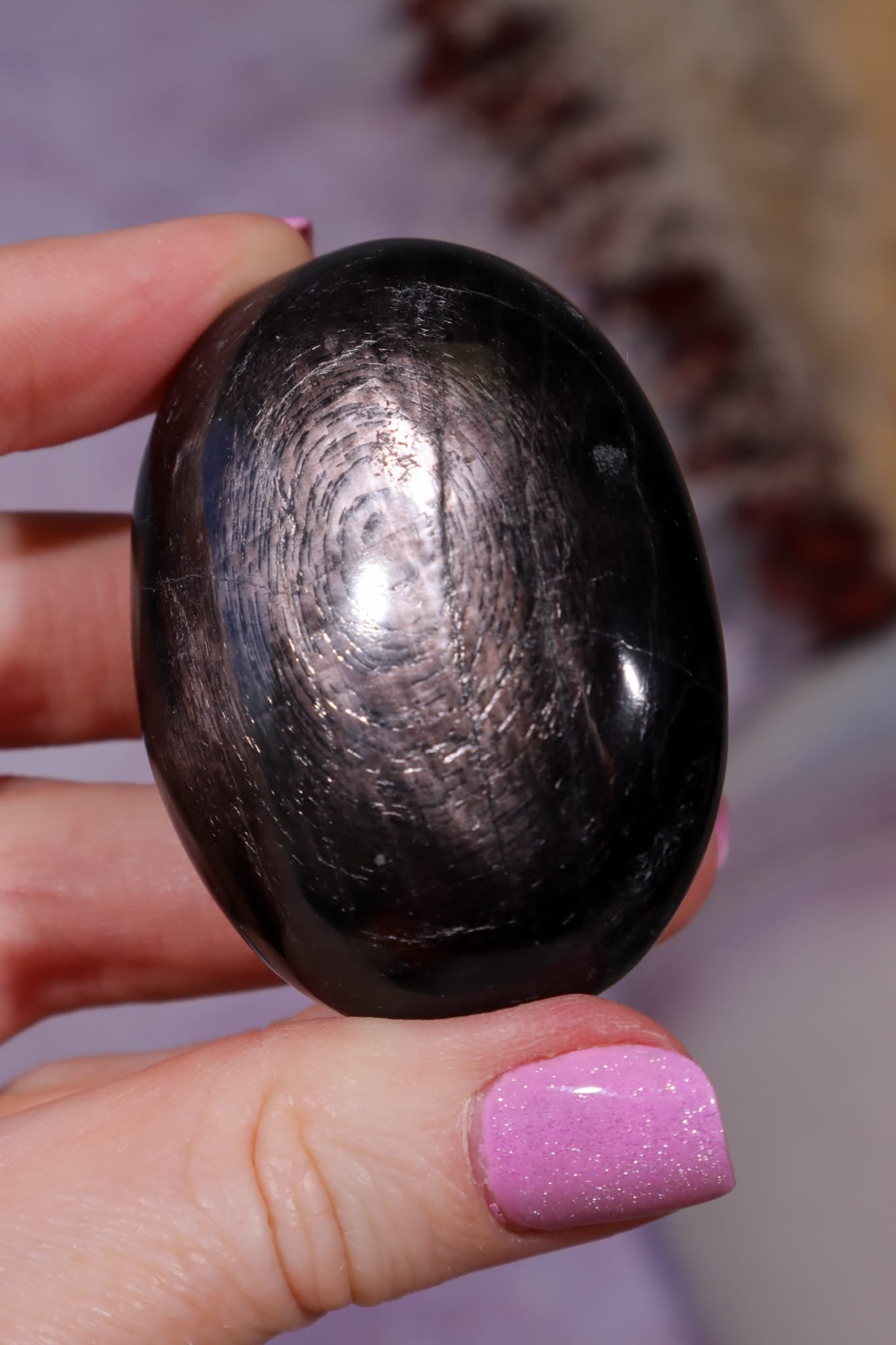 Hypersthene Palmstones | 4.5cm | India Palmstones Tali & Loz Crystals