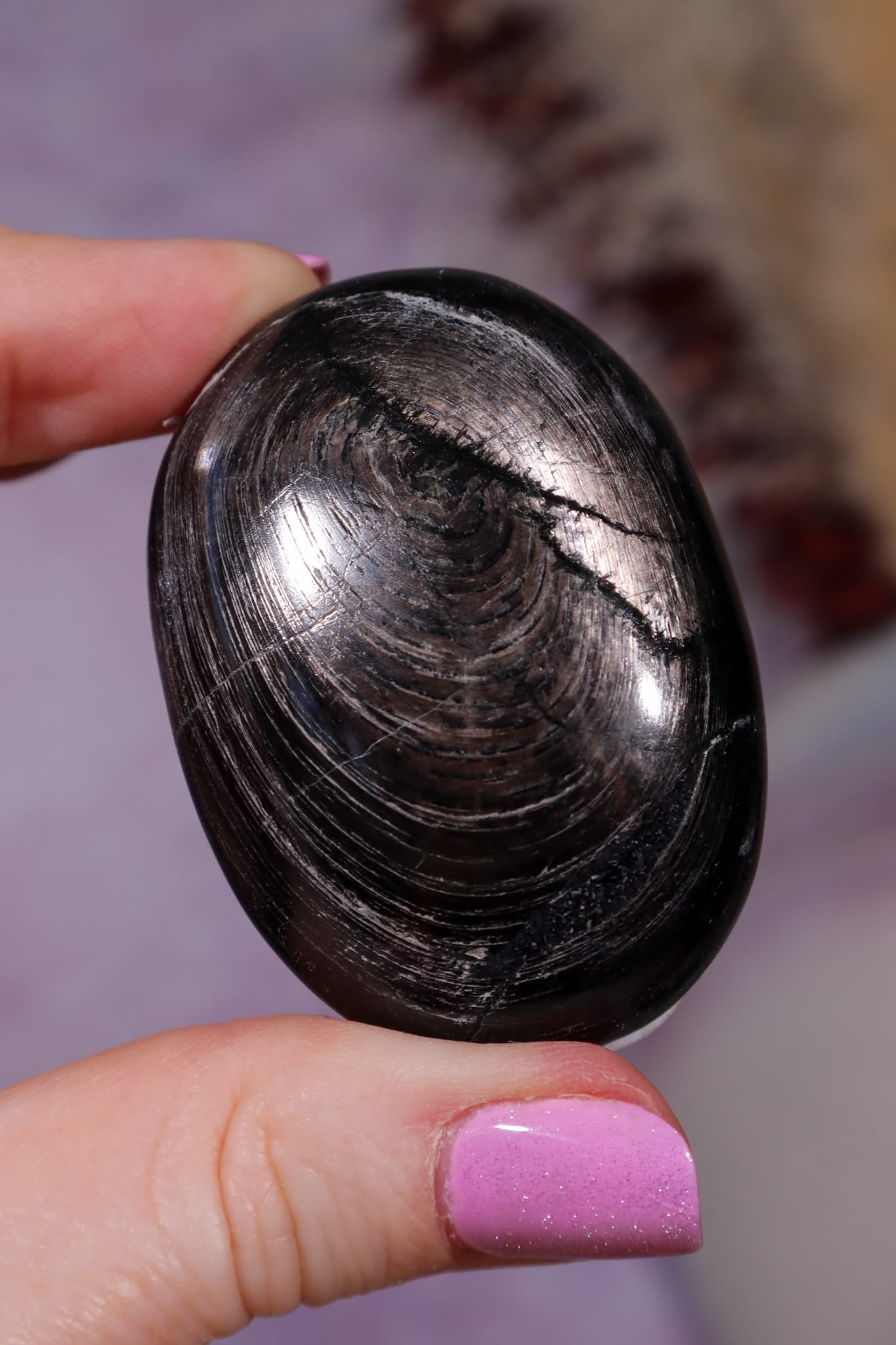 Hypersthene Palmstones | 4.5cm | India Palmstones Tali & Loz Crystals