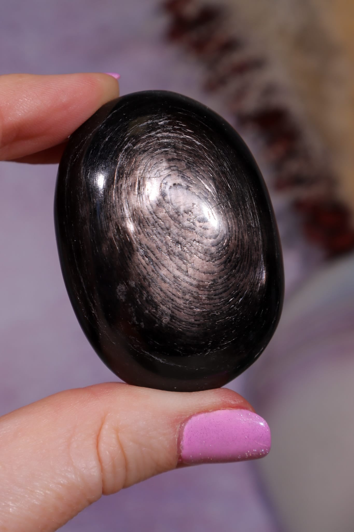 Hypersthene Palmstones | 4.5cm | India Palmstones Tali & Loz Crystals