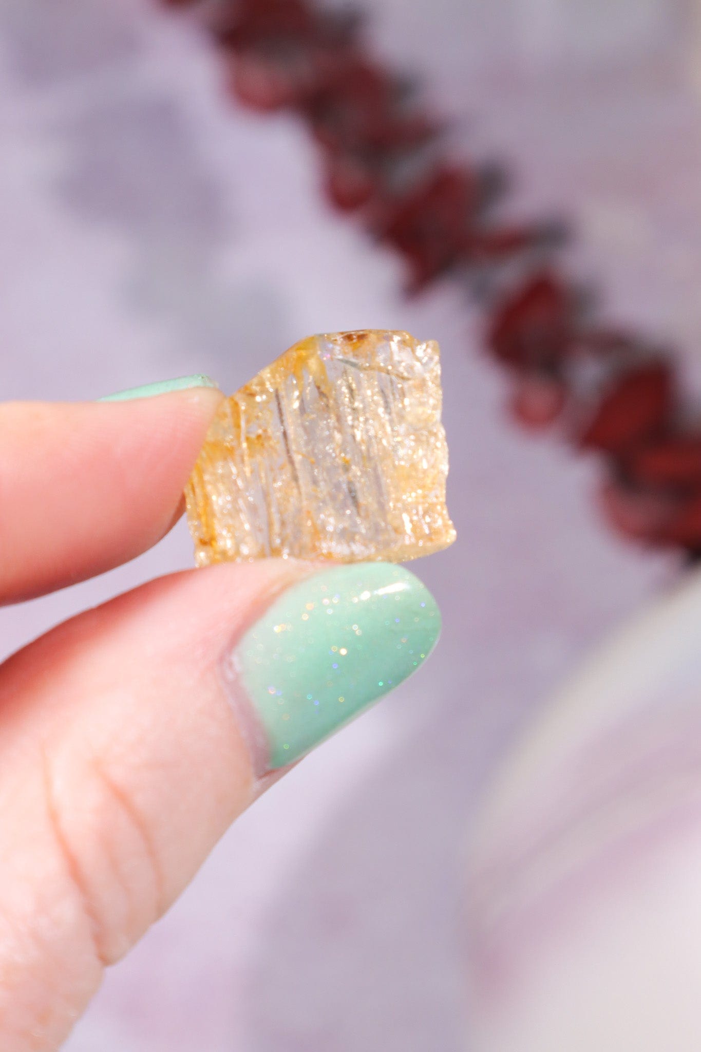 Imperial Topaz Gem 3.78gr Gem Tali & Loz Crystals