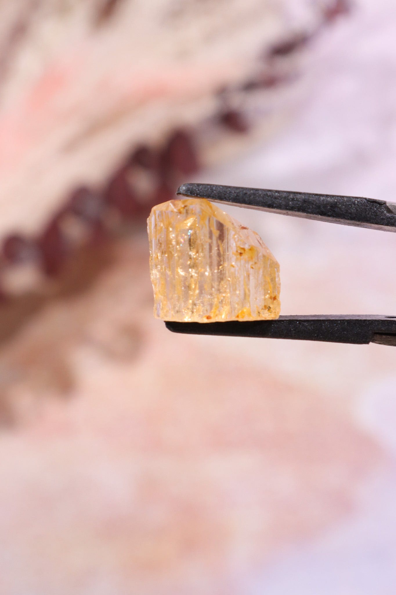 Imperial Topaz Gem 3.78gr Gem Tali & Loz Crystals