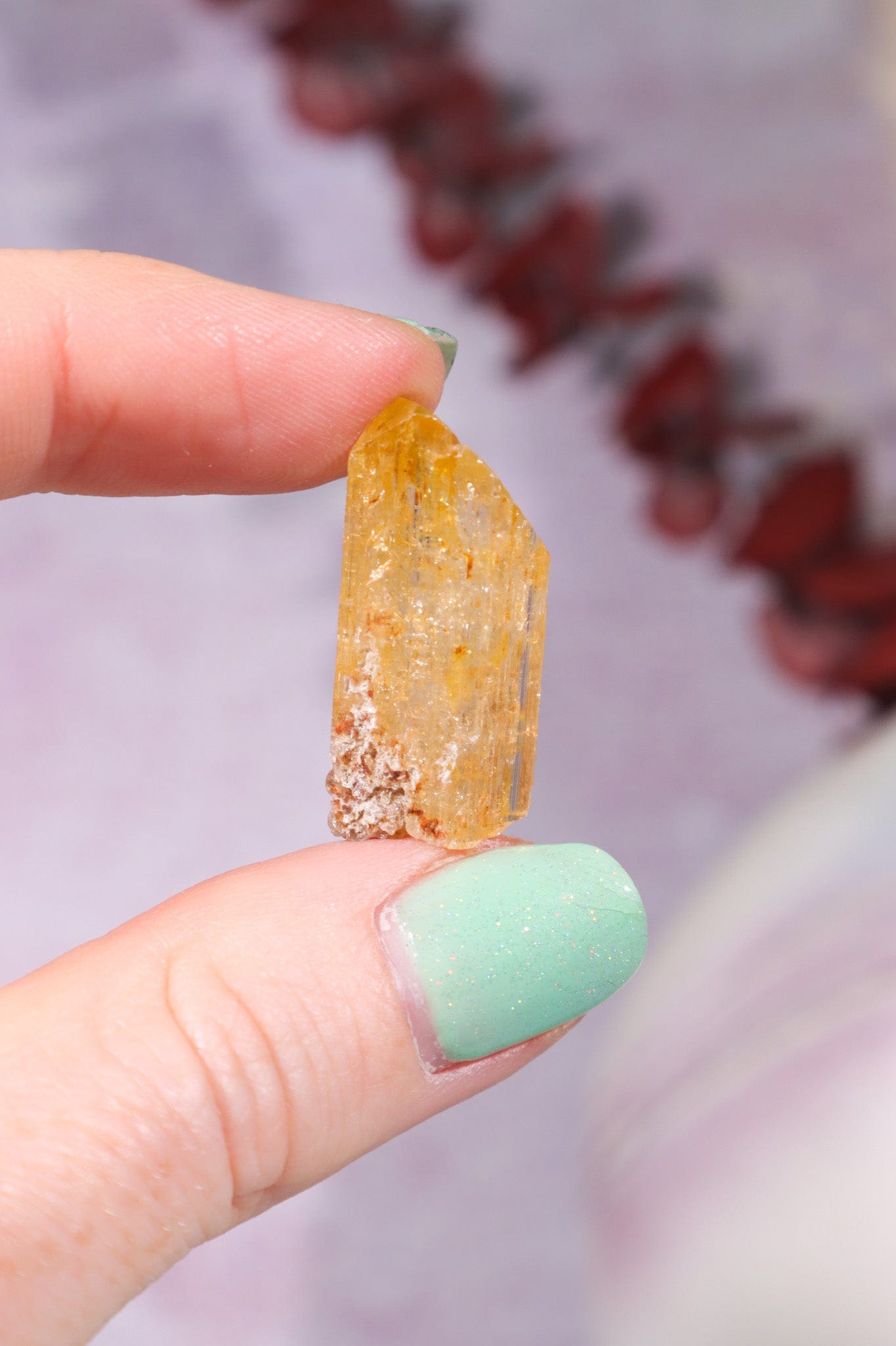 Imperial Topaz Gem 5.41gr Gem Tali & Loz Crystals