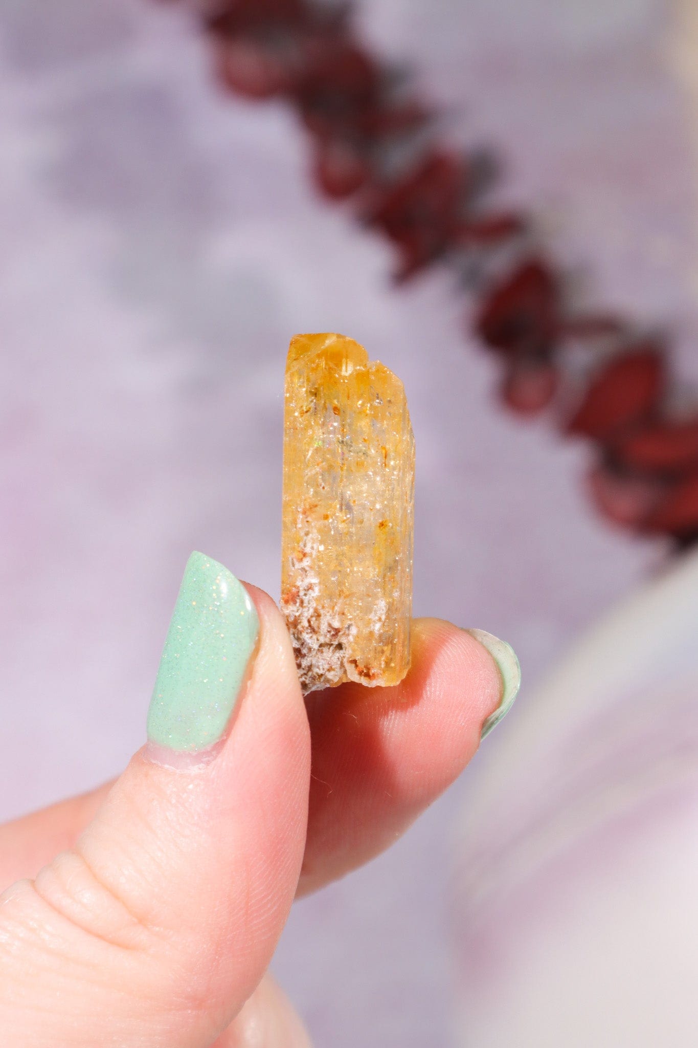 Imperial Topaz Gem 5.41gr Gem Tali & Loz Crystals