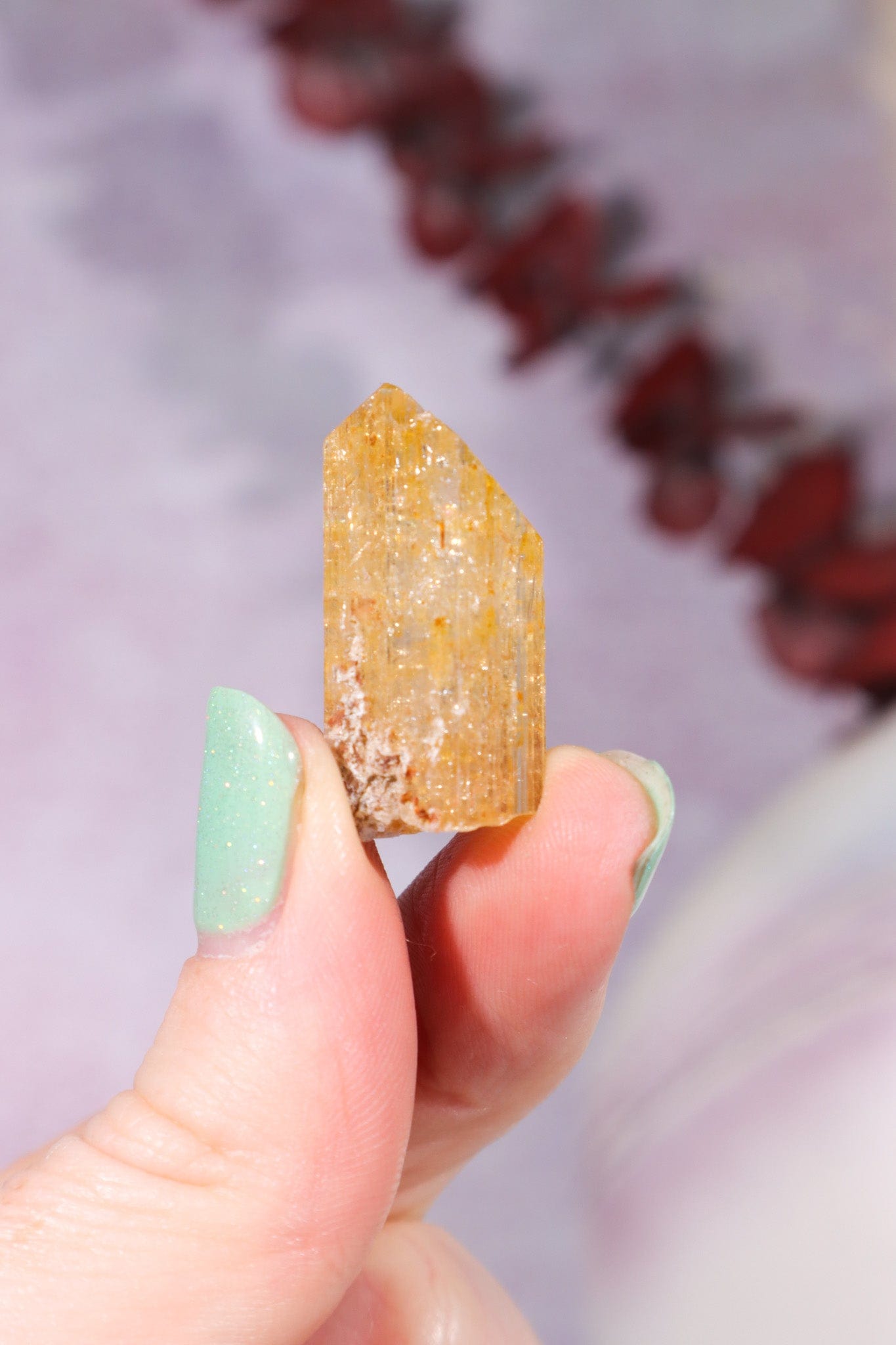Imperial Topaz Gem 5.41gr Gem Tali & Loz Crystals