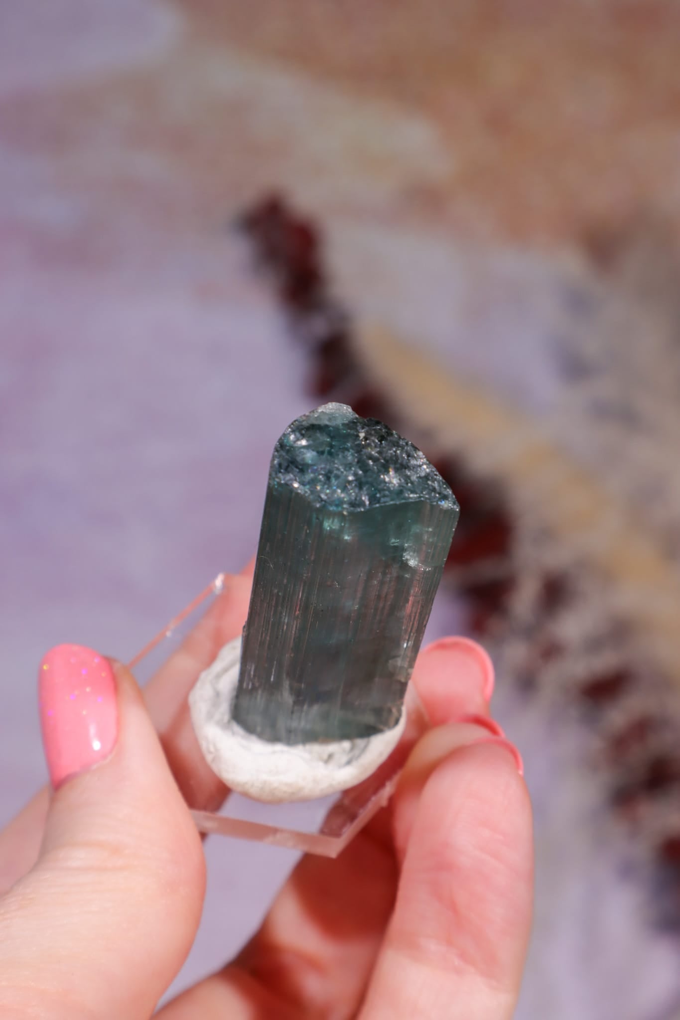 Indicolite Blue Tourmaline | Crystal | 45mm | Brazil Minerals Tali & Loz Crystals