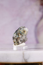 Indicolite Tourmaline with Quartz | 22mm | Brazil Mineral Specimen Tali & Loz Crystals