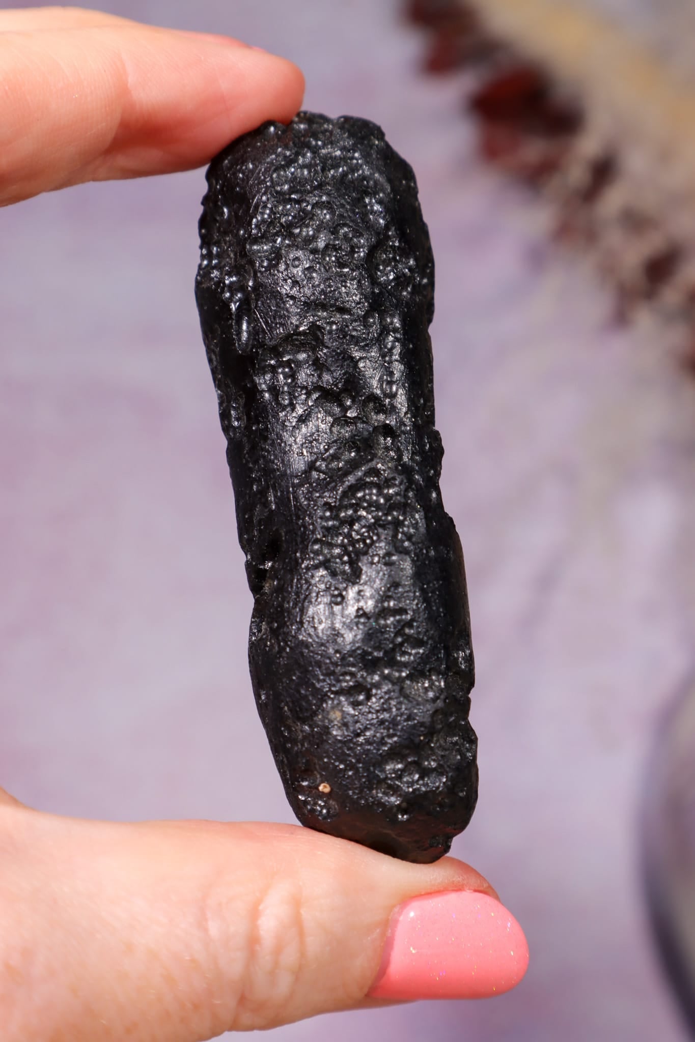 Indochinite Tektite | Natural | 53.2g | Indochinese Peninsula Tektite Tali & Loz Crystals