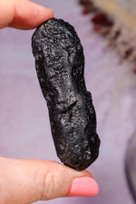 Indochinite Tektite | Natural | 53.2g | Indochinese Peninsula Tektite Tali & Loz Crystals