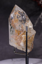 Indonesian Clear Quartz Point With Tourmaline Inclusions 9cm Points Tali & Loz Crystals