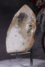 Indonesian Clear Quartz Point With Tourmaline Inclusions 9cm Points Tali & Loz Crystals