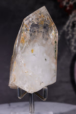 Indonesian Clear Quartz Point With Tourmaline Inclusions 9cm Points Tali & Loz Crystals