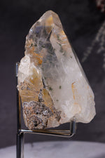 Indonesian Clear Quartz Point With Tourmaline Inclusions 9cm Points Tali & Loz Crystals
