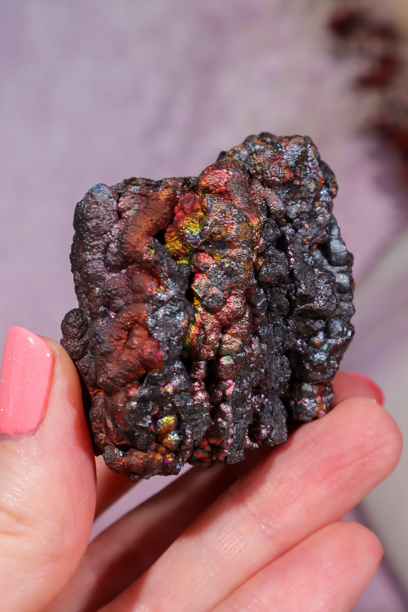 Iridescent Goethite | 44mm | Tharsis, Spain Minerals Tali & Loz Crystals