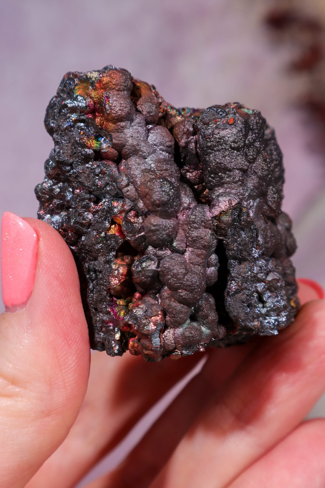 Iridescent Goethite | 44mm | Tharsis, Spain Minerals Tali & Loz Crystals