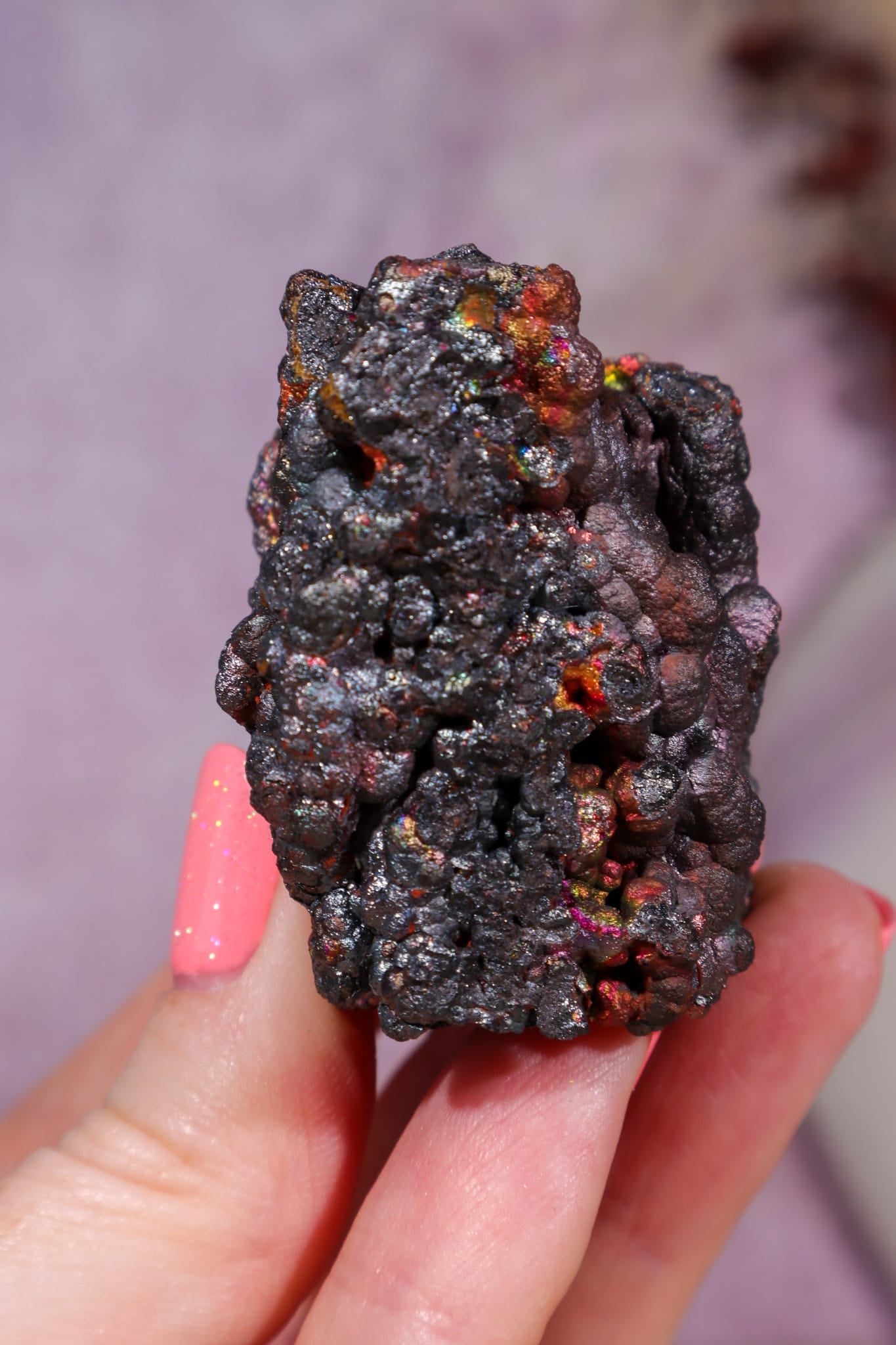 Iridescent Goethite | 44mm | Tharsis, Spain Minerals Tali & Loz Crystals