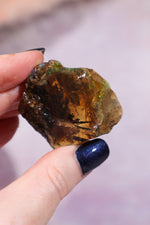 Iron Included Phantom Opal With Fern like Inclusions Minerals Tali & Loz Crystals