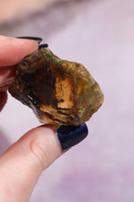 Iron Included Phantom Opal With Fern like Inclusions Minerals Tali & Loz Crystals