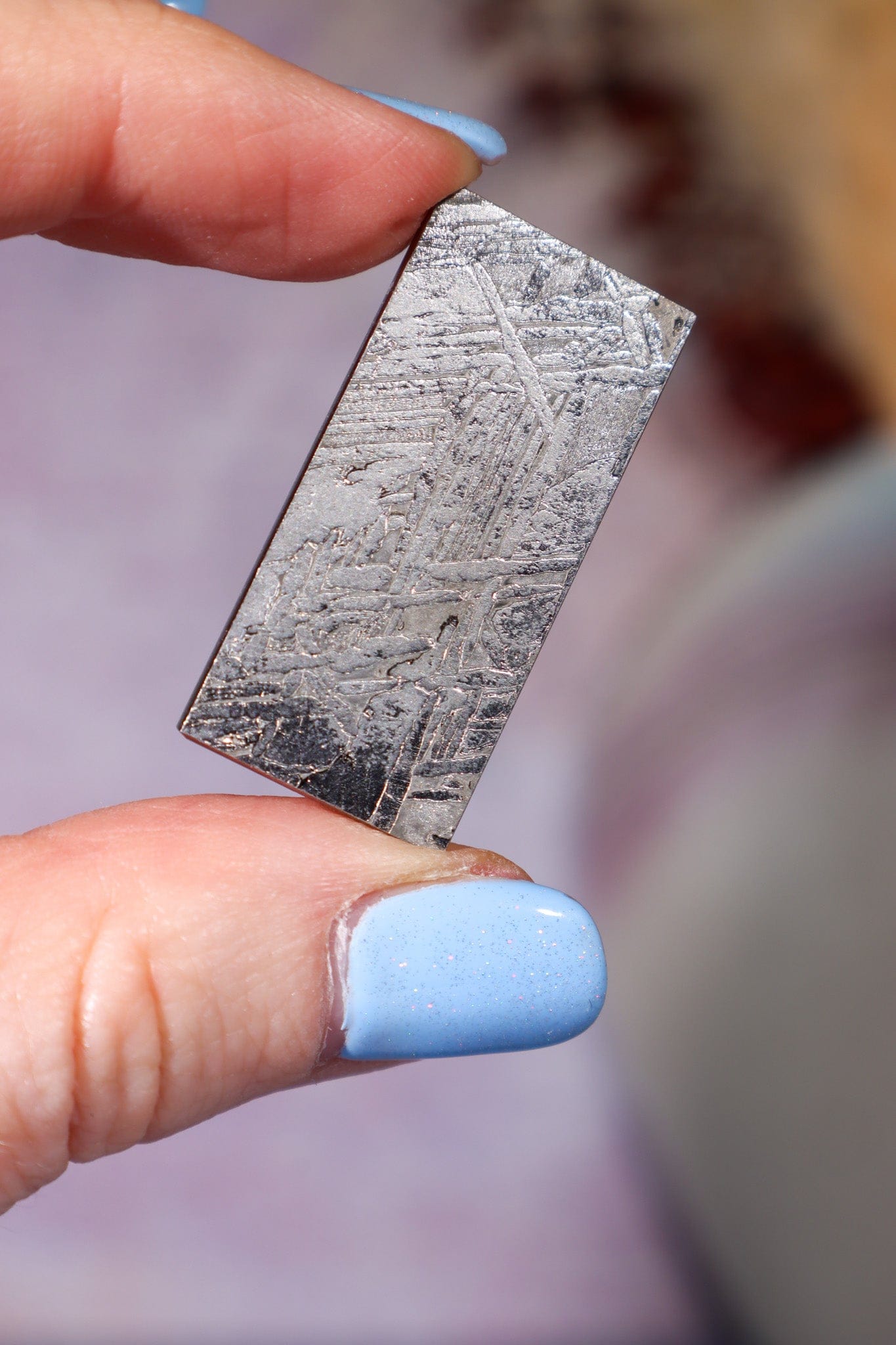 Iron Meteorite 7.3gr, Aletay, Sold As Seen Meteorite Tali & Loz Crystals