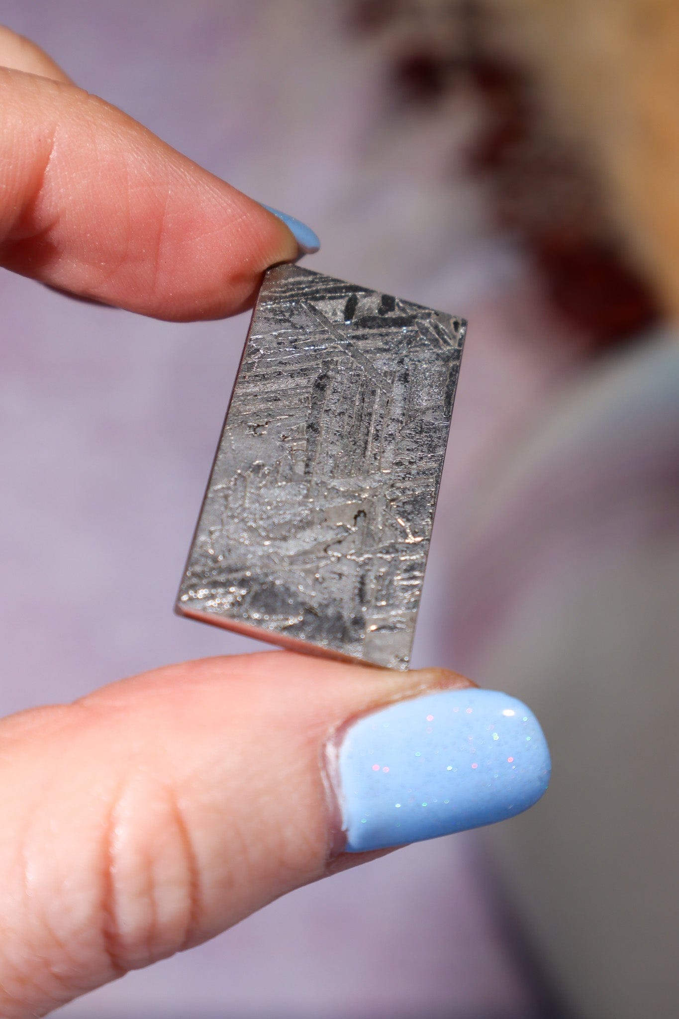 Iron Meteorite 7.3gr, Aletay, Sold As Seen Meteorite Tali & Loz Crystals