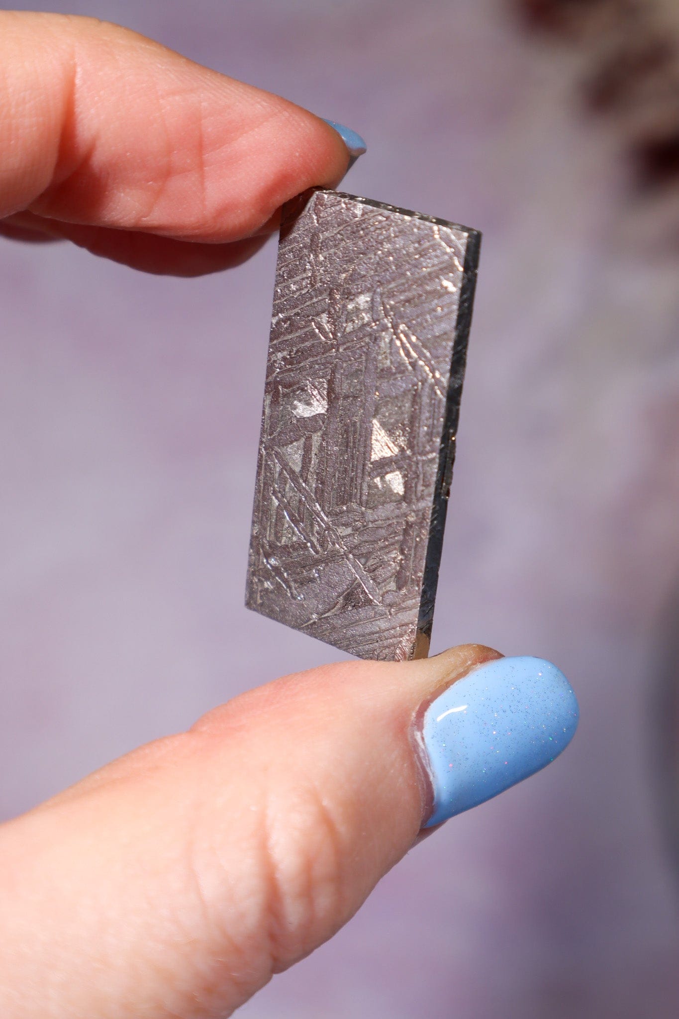 Iron Meteorite 9.3gr, Aletai, Sold As Seen Meteorite Tali & Loz Crystals